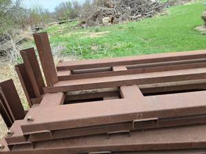 Lot of 1 - Single Motorcycle Carrier / Rack for Storage and Transport - Forklift and Pallet Channels