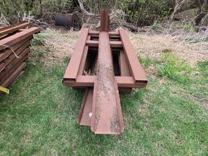 Lot of 1 - Single Motorcycle Carrier  Rack for Storage and Transport - Forklift and Pallet Channels