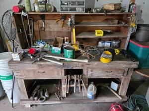 Heavy Duty Workbench - Contents NOT Included 6 Wide