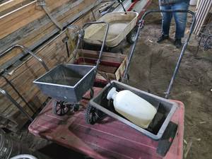 Fertilizer Spreaders and Garden Sprayer