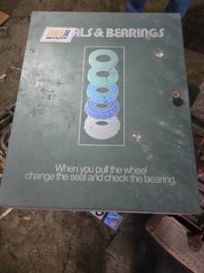 UNI Filter Metal Storage Box for Seals & Bearings 23x18x8