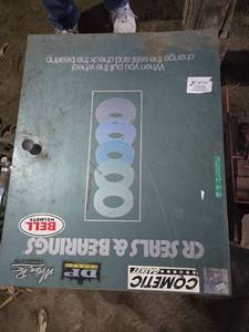 UNI Filter Metal Storage Box for Seals & Bearings 23x18x8