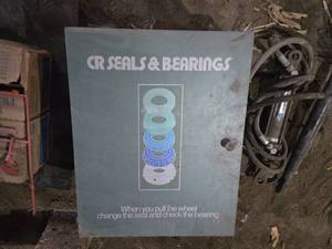 UNI Filter Metal Storage Box for Seals & Bearings 23x18x8