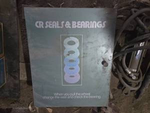 UNI Filter Metal Storage Box for Seals & Bearings 23x18x8