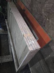 Steel 36 Door and Wooden 36 Door with Frame - 1 is Orange on one side