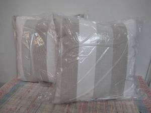 Sunbrella Range Dune Outdoor Knife Edge Throw Pillows