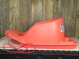 Toddler Sled with Rope and Pad Coral - Sun Squad