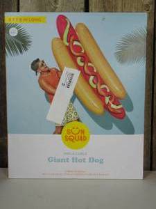 SUN SQUAD FOOD FLOAT HOTDOG