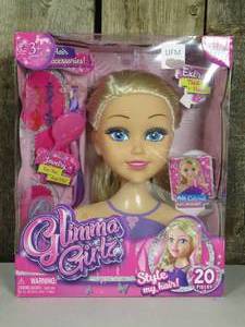 Glimma Girlz Hair Style Doll, 20 pc