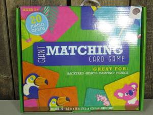 Giant Matching Card Game, 20 ct