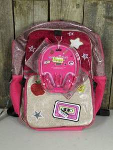 Locker Club Kids 16L Kids Backpack with Lunch Box Headphone
