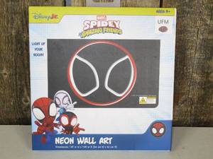 Marvel Spidey Neon Wall Art