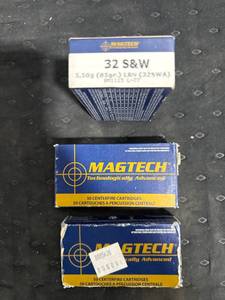 Magtech .32 S&W Cartridges