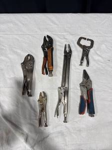 Assorted Locking Pliers Lot