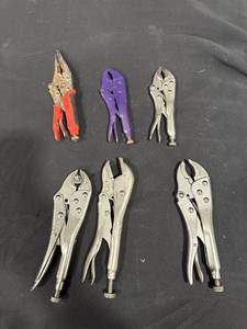 Assorted Locking Pliers Lot