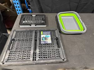 Collapsible Storage Crates & Tub