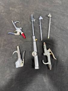 Assorted Air Tools & Gauges