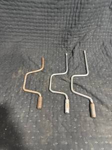 Metal Crank Handles Lot