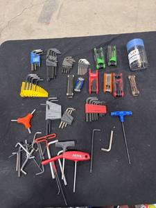 Assorted Hex Key Tool Lot