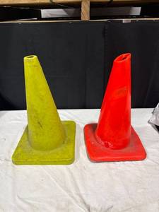 Plastic Traffic Cones (2)