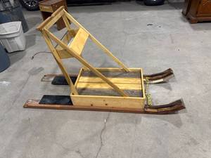 Wooden Sled Structure