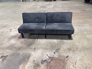 Dark Gray Convertible Futon