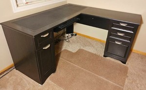 Real Space Magellan Collection Corner Executive Desk