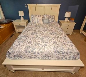 American Contemporary Queen Bedframe from Aspen Home Furniture