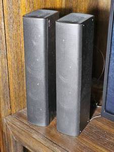 LG Wireless Soundbar System Model SJ7 RL SPJ8 Subwoofer