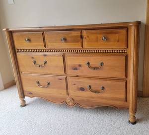 Stanley Solid Pine 3 Drawer Dresser