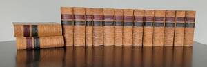 Leather Bound Books  Works of Charles Dickens  Globe Edition  15 Vol.
