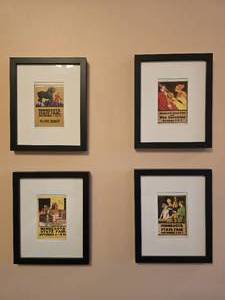 Framed Vintage Style Minnesota State Fair Poster Collection Set of 4