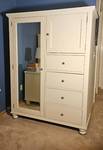 American Contemporary Mirror bedroom Wardrobe from Aspen Home Furniture