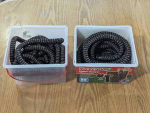 2 - 50 Foot Copper Flex Hoses - Hoses Only