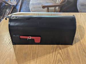 Black Standard US Mail Box