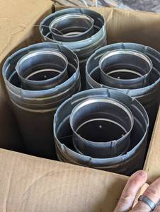 Set of 4 - Simpson direct Vent GS 48 Pipe (QTY-4)