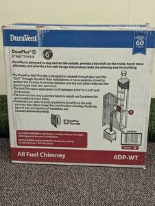 DuraPlus All-Fuel Chimney 6in. Diameter Wall Thimble
