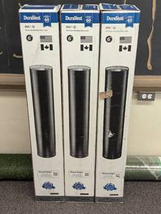 Set of 3 - DuraVent Model DVL Double Wall Stove Pipe 6in. Diameter X 48in. Double Wall Stove Pipe Length (Qty-3)