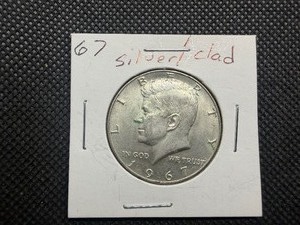 1967 Silver Kennedy Half Dollar