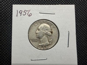 1956 Silver Washington Quarter