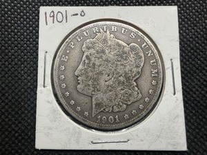 1901 O Morgan Silver Dollar