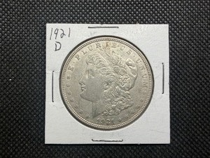 1921 D Morgan Silver Dollar