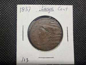 1837 Large Cent