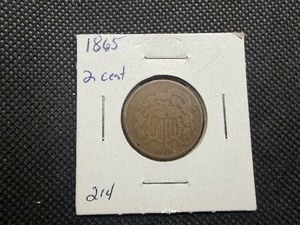 1865 Two Cent
