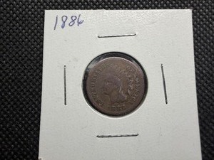 1886 Indian Head Penny