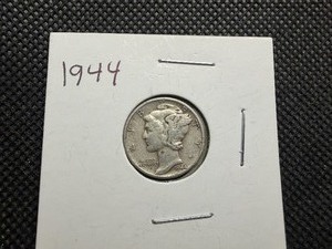 1944 Silver Mercury Dime