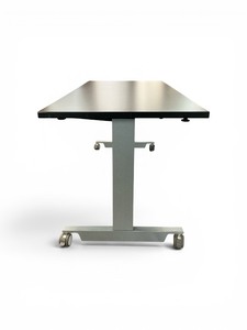 Flip table with casters