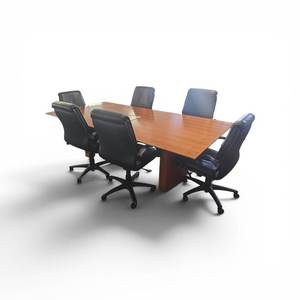 Conference Table with 6 Executive Chairs