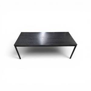 Large black conference table 87x40x29