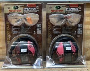 MossyOak Prentiss Shooters Protection Combo lot of 2